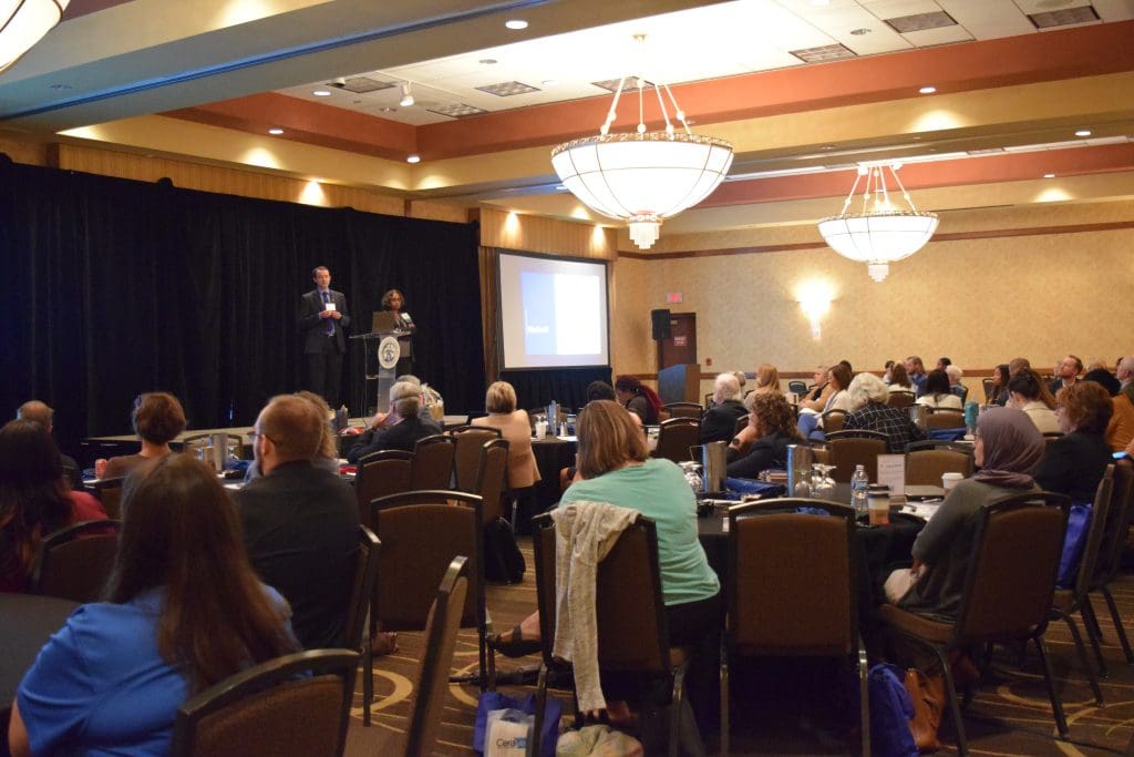 Matthew Tolliver, PhD and Gayatri Jaishankar, MD present.