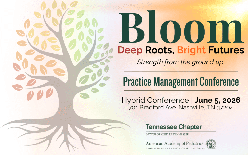 This image portrays Pediatric Practice Management Conference by TNAAP.